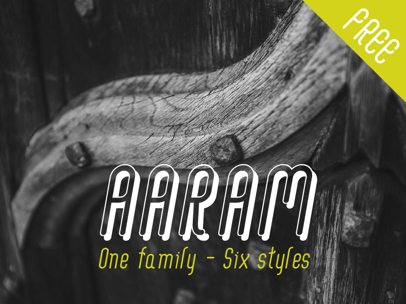 Aaram Free Font font typeface free freebie typography handmade elegant fonts free font
