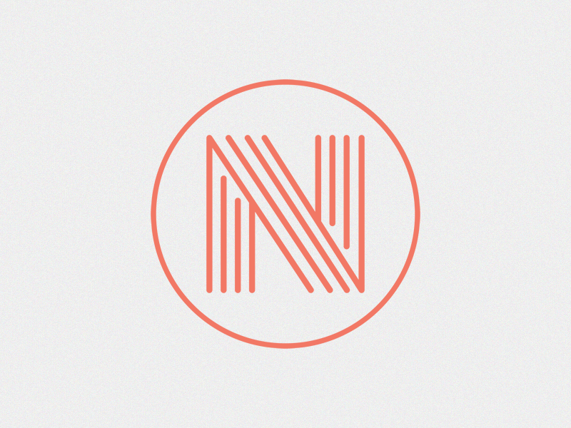 Niram Brand Identity flat logo minimalist line icon lines niram brand identity