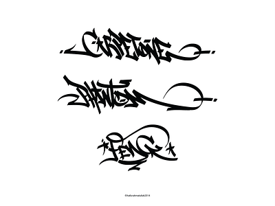 Taggin' graffiti kualalumpur malaysia tagging typography vector