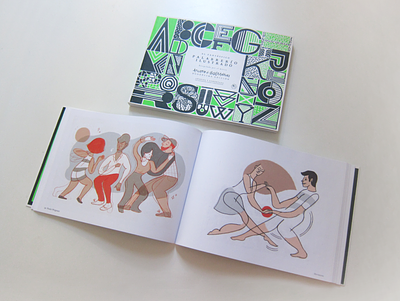 Anuario de ilustradores 2018 book dance design digital illustration ilustracion love men woman