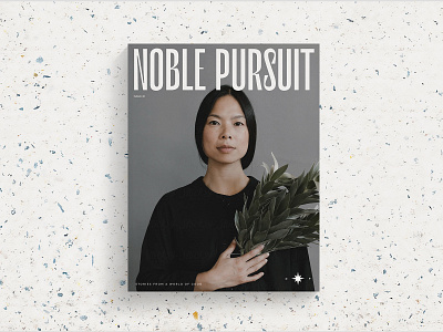 Noble Pursuit Branding + Masthead brand identity editorial editorial design logo magazine magazine cover magazine design masthead