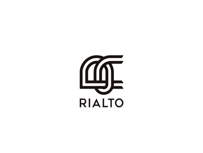 rialto logo by tomohito kuniyasu on Dribbble