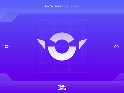 Omni Games, Game Store Logo android artwork design icon icon design iconography logo logo designer logodesign materialdesign