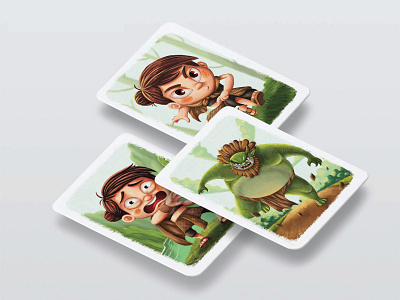 Timun Mas Card Illustration assets boardgame cardgame children childrenbook design folklore illustration indonesia storytelling timunmas vector