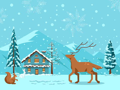 Cute Winter Vector Clip Art Graphic Graphic by GradasiID