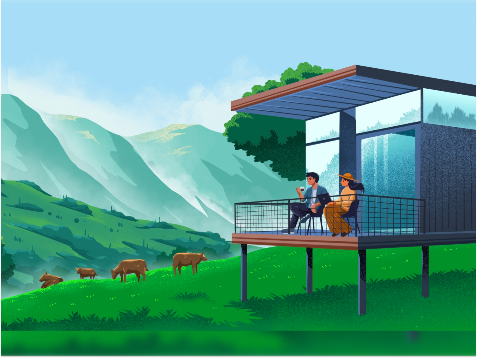 farm-cabin-house-by-rev-illustration-on-dribbble