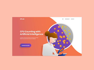 Daily UI - Landing Page