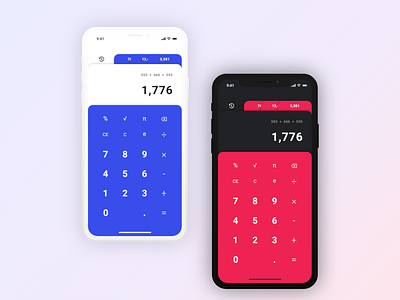 Daily UI - Calculator 004 app calculator daily 100 daily 100 challenge dailyui 004 design mobile ui