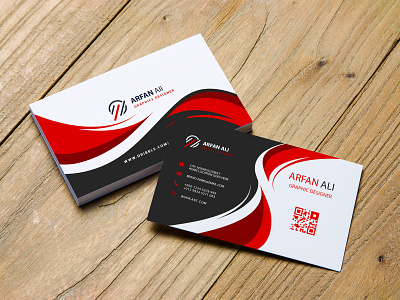 Business Card by Arfan Ali on Dribbble