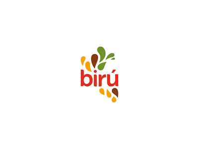 Biru branding design illustrator logo map peruvian symbol travel typography vector