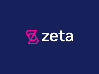 zeta branding design geometric logo trading