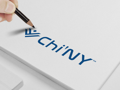 Online Clothing Brand Logo blue humen new york marketing online e commerce minimal art minimalist simple adobephotoshop adobeillustator negative space logodesign branding icon clothes shop emblem logo creative design flat