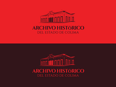 Archivo Histórico del Estado de Colima brand branding colima identidad identity logo logotipo marca museum visual