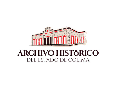 Archivo Histórico del Estado de Colima brand branding colima identidad identity logo logotipo marca museum visual