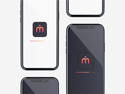 Logo & loading screen for app app application branding design icon loading loading icon logo minimal minimalism