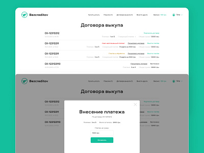 Bezcreditov - Financial platform