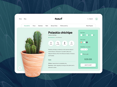 Potted - Product Page