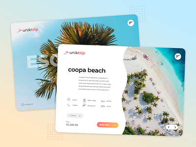 Coopa Beach beach booking clean curves escape excursion honeymoon islands journey ocean sand simple summer sun swim tours travel agency trips vacation water