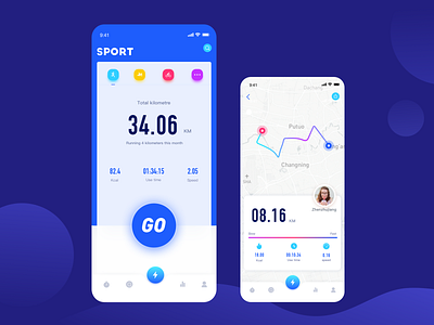 sport interface design sport interface ui ux