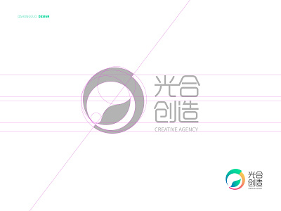 光合创造logo design logo