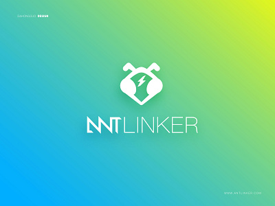 antlinker logo design logo