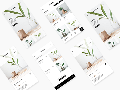 E-commerce UI Mockup