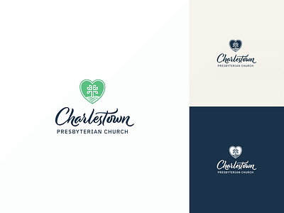 Charlestown Presbyterian Church Logo 2 branding church logo symbolism