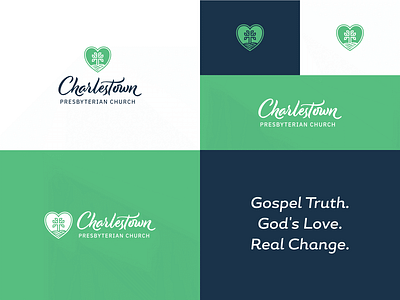 Charlestown Presbyterian Church Logo 2 branding church logo symbolism