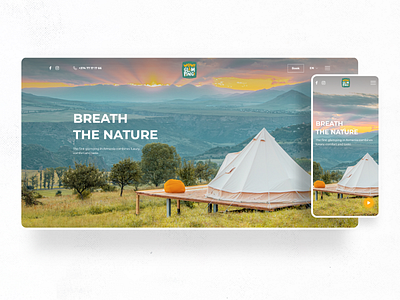 WOW Glamping Website Design