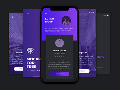 App Screen Mockup app iphonex mobile mockup screen ux ui