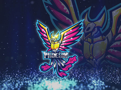 Phoenix Esport Logo bird logo esportlogo esports gaming gaminglogo logo logoforsale mascot design mascot logo phoenix phoenix logo sale twitch twitch logo twitch.tv