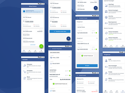 Financial Dashboard Mobile Version app dashboard app design finance app mobileappdesign mockups product design ui ux uxdesign