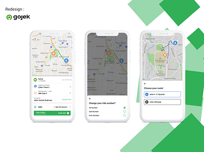 Adding New Experience for GoRide & GoCar (Gojek) app design gojek mobile app design mockups product design ui uidesign ux uxdesign