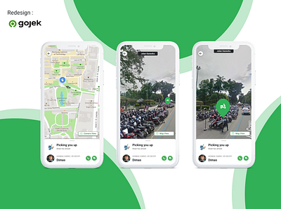 Better Experience with GoRide & GoCar (Gojek) app design gojek mobile app design mobile web design mockups product design ui uidesign ux uxdesign