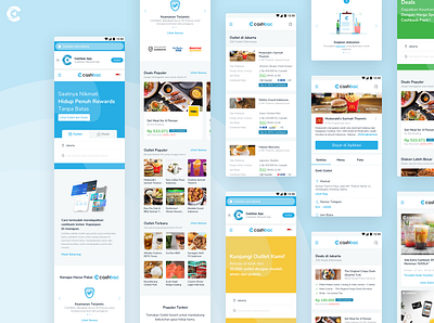 Cashbac.com Revamp (Mobile Version) app deals design mobile web design outlet product design redesign revamp reward ui uidesign ux uxdesign web design website