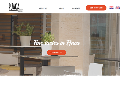 Pjaca header logo web deisgn