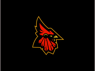 Indiana Elite | Missed the Cut Aztec Style Cardinal aztec cardinal aztec cardinal cardinal logo hockey logo sports branding sports cardinal sports cardinal sports design sports identity sports logo
