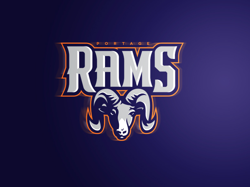 Rams Sports Brand & Identity Redesign by Taylor Howenstine on Dribbble