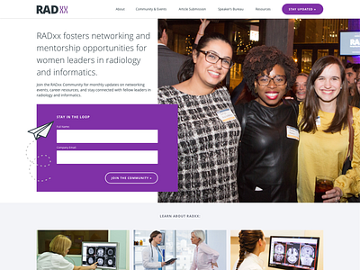 RADxx Homepage Redesign design homepage homepage design marketing design web design