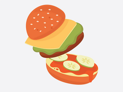 Unburger design graphic design illustration