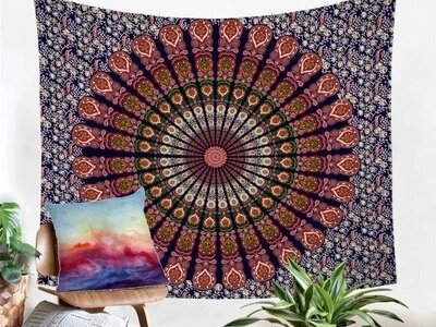 Boho Tapestry Collection - Leafy Souls boho tapestry home decor vegan decor vegan tapestry