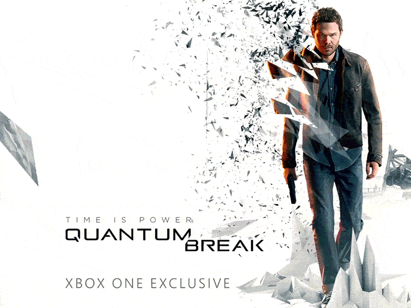 Quantum Break — VisID ae c4d intro microsoft particles qb quantum break webgl xb xbone xbox