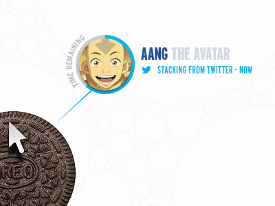 current user airbender avatar azule blue circles comp cookie current user cursor i love rally interactive oreo pitch sang twitter