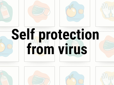 Set of self protection from virus