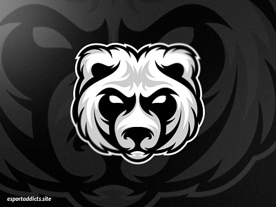 Panda E-Sport Logo angry animal basketball bear character design esport esportaddicts esportlogo football game gamer gaming illustration logo mascot mascotlogo panda player sport