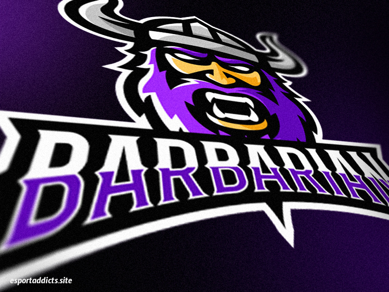 Barbarian ESport Logo by Esport Addicts on Dribbble
