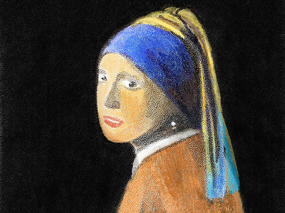 The Girl with a Pearl Earring digitalart digitalillustration illustration portraitart procreate procreateapp