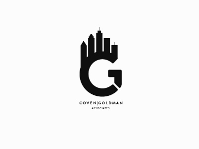 Coven | Goldman Real Estate rebrand branding building design logo mark real estate