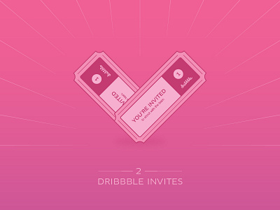 Dribbble Invite Tickets