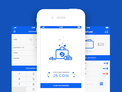 SidePocket UI app bet coin coins gamble icon iphone money startup ui ux wallet